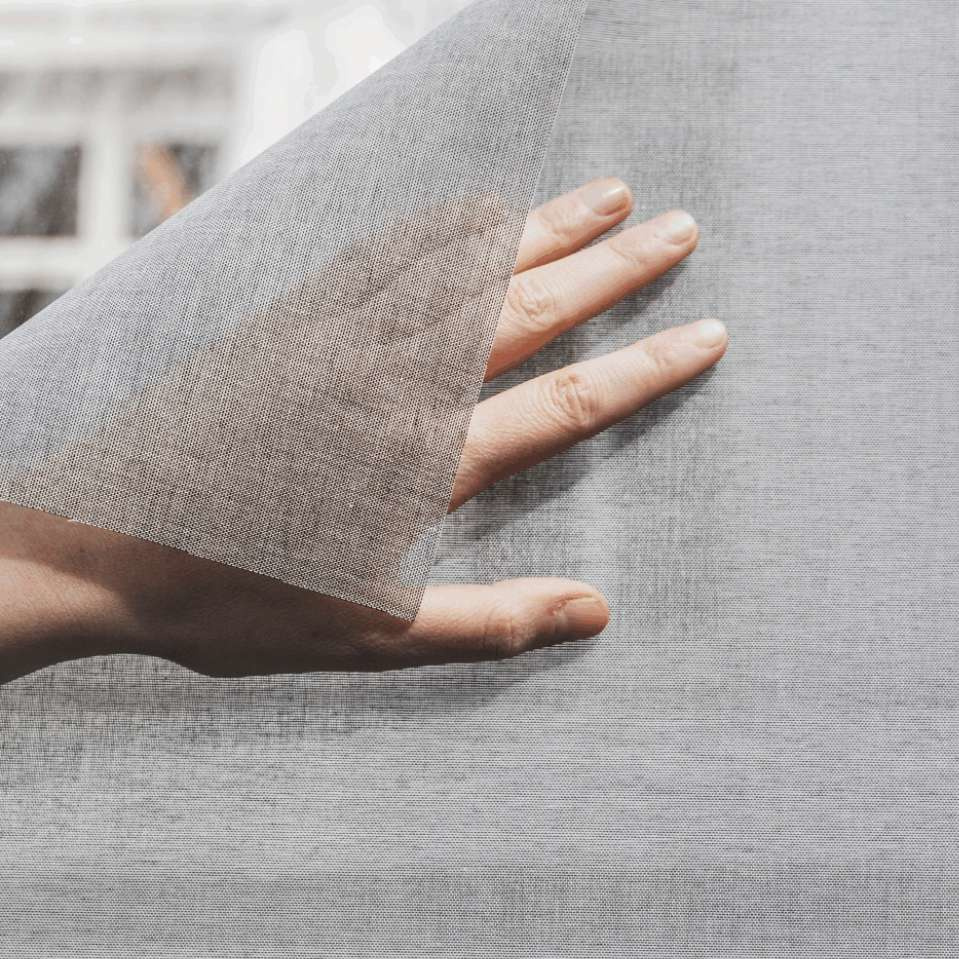 Textil-Sichtschutz - Chalk